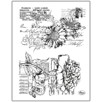VIVA DECOR SILICONE SEALS - GERBERA & PEONY