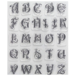 VIVA DECOR SILICONE SEALS - CAPITAL ALPHABET