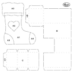 VIVA DECOR GIFT TEMPLATE 30 X 30 CM - 4008 014 00