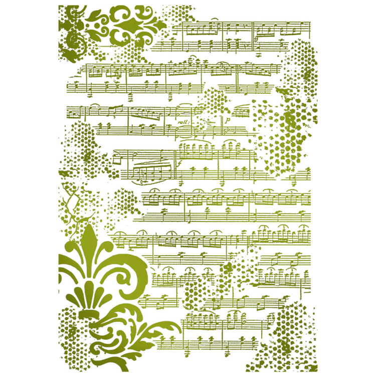 409409-132841 STAMPERIA UNIVERSAL REUSABLE TEMPLATE KSG409 - Image 1
