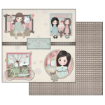 STAMPERIA DESIGNER CARDBOARD 30.5/30.5 CM - SBB414