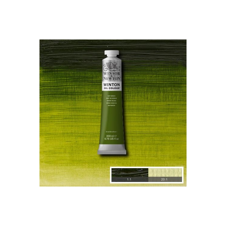 W&N WINTON OIL PAINT 200 ML - SAP GRÜN 1437599 - Image 1