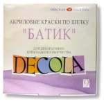 DECOLA ACRYLIC BATIK PAINT 9 X 50ML 4441449