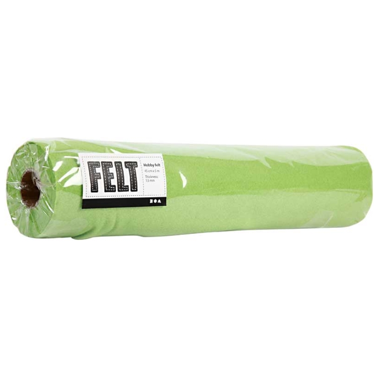 450240-87077 CREATIV ACRYLIC FELT PER METER 1 M. X 46 CM. 1.5 MM - SV.ZEL. - Image 1