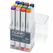 COPIC MARKER SET - BASIC SET 12 COLORS