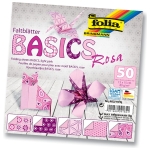 FOLIA PAPER FOR ORIGAMI PINK 20/20 CM 80 G 50 SHEETS