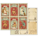 STAMPERIA DESIGNER CARDBOARD 30.5/30.5 CM - SBB465