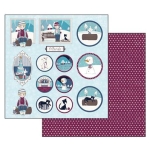 STAMPERIA DESIGNER CARDBOARD 30.5/30.5 CM - SBB485