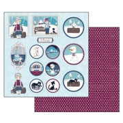 STAMPERIA DESIGNER CARDBOARD 30.5/30.5 CM - SBB485