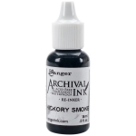RANGER ARCHIVAL PERMANENT INK 18 ML - HICKORY SMOKE