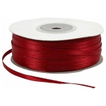 CREATIV SATIN RIBBON 4 MM.-100M. ANTIQUE RED