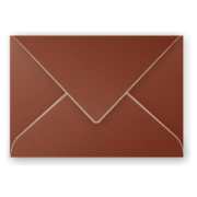 CLAIREFONTAINE ENVELOPE 75/100 MM. -COCOA