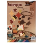 FOLIA BANANA PAPER 35 G 23/33 CM 10 ASSORTED COLORS