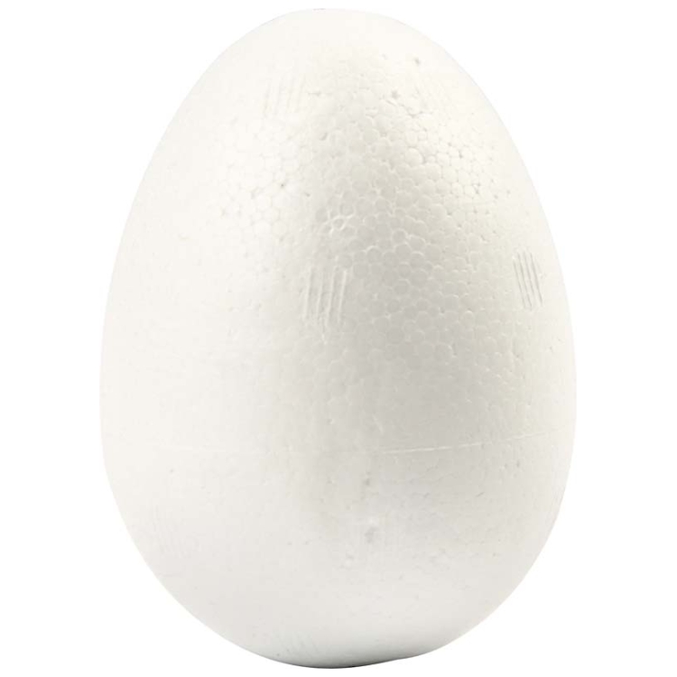543201-89363 CREATIV STYROFOAM EGGS D: 5.5 CM - Image 1