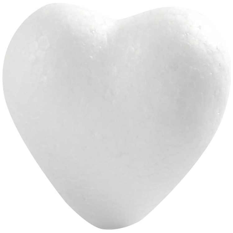 CREATIV STYROFOAM HEARTS H: 6 CM - Image 1