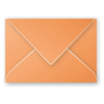 CLAIREFONTAINE ENVELOPE 75/100 MM. -ORANGE