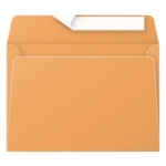 CLAIREFONTAINE ENVELOPE 114/162 MM. -ORANGE