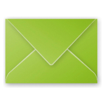 CLAIREFONTAINE ENVELOPE 75/100 MM. -GREEN