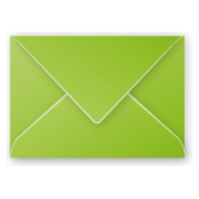 CLAIREFONTAINE ENVELOPE 75/100 MM. -GREEN