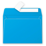 CLAIREFONTAINE ENVELOPE 114/162 MM.- INTENSE BLUE