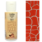 DAILY ART COLORED CRACKLE POLISH 30 ML - RED