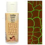 DAILY ART COLORED CRACKLE POLISH 30 ML - BROWN