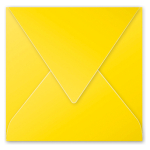 CLAIREFONTAINE ENVELOPE 165/165 MM. - INTENSE YELLOW