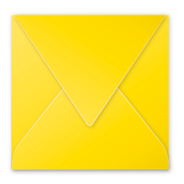 Pollen-165x165 CLAIREFONTAINE ENVELOPE 165/165 MM. - INTENSE YELLOW - Image 1