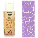 DAILY ART COLORED CRACKLE POLISH 30 ML - VIOLET