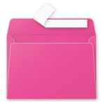 CLAIREFONTAINE ENVELOPE 114/162 MM.- INTENSE PINK