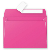 CLAIREFONTAINE ENVELOPE 114/162 MM.- INTENSE PINK