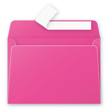Impression CLAIREFONTAINE ENVELOPE 114/162 MM.- INTENSE PINK - Image 1