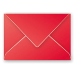 CLAIREFONTAINE ENVELOPE 75/100 MM. - INTENSE RED