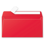 CLAIREFONTAINE ENVELOPE 110/220 MM.- RED 5585