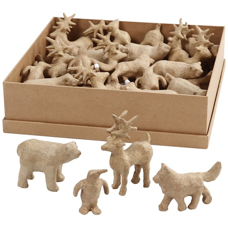 CREATIV PAPIER-MÂCHÉ DECORATION - ANIMALS - Image 1