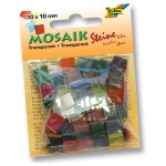FOLIA MOSAIC, TRANSPARENT 45 G/190 PIECES, 10/10 MM