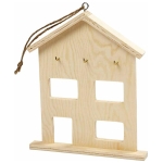 CREATIV WOODEN KEY HANGER 20/2/17 CM