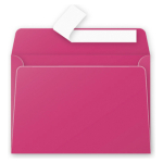 CLAIREFONTAINE ENVELOPE 114/162 MM. -RASPBERRY