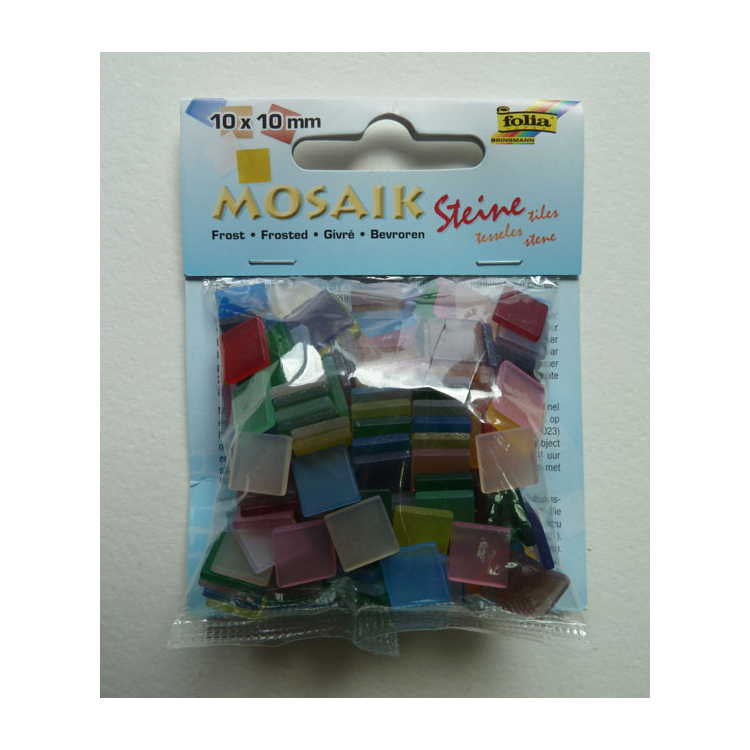 582090-86805 FOLIA MOSAIC, MATTE 45 G./190 PIECES, 10/10 MM. - Image 1