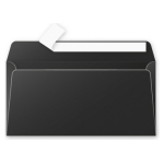 CLAIREFONTAINE ENVELOPE 110/220 MM.- BLACK 5835