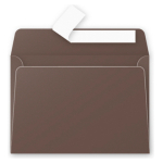 CLAIREFONTAINE ENVELOPE 114/162 MM. -BROWN