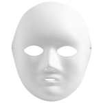CREATIV PAPIER-MÂCHÉ MASK W:17 CM, N:22 CM