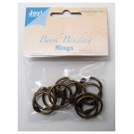 JOY CRAFTS ALBUM RINGS 12 PCS, 30 MM 6200/0131