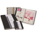 HAHNEMUHLE SKETCHBOOK TEXT I ART 120 G 60 L. A6 BLACK