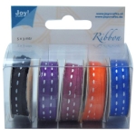 JOY CRAFTS TAFFETA 6MM 5 ROLLS X 3M - 6300/0245