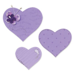 SIZZIX BIGZ CUT PUNCHES - HEARTS