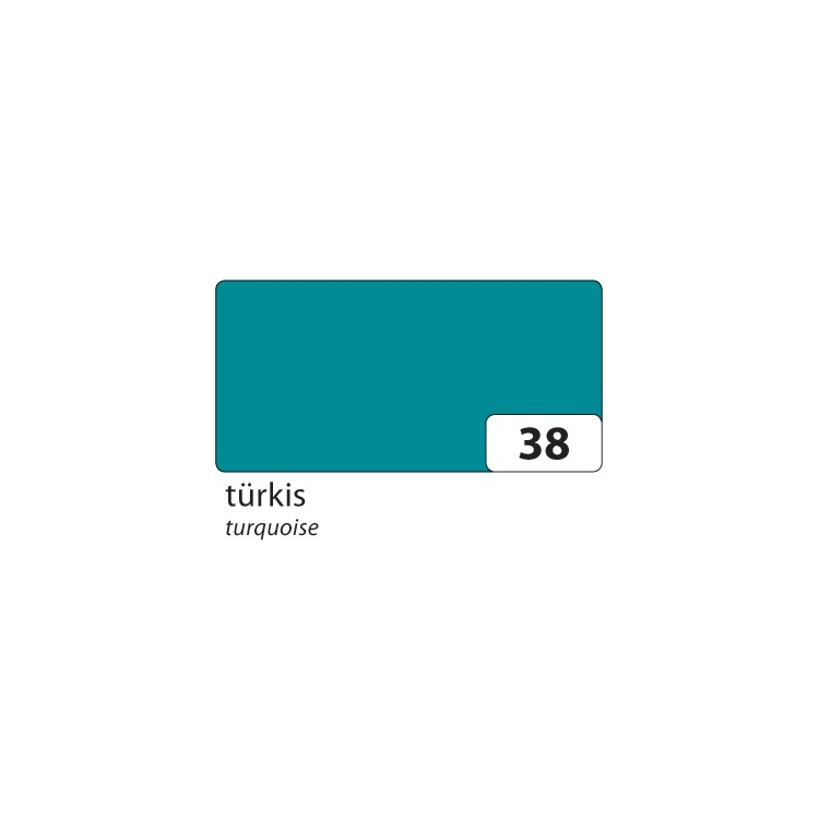 656438-89094 FOLIA TONCARDBOARD FORMAT A4 130 G/M2 - TURQUOISE - Image 1