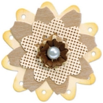 SIZZIX BIGZ CUT DIES - FLOWERS, COTTAGE TRIO