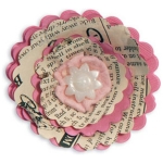 SIZZIX BIGZ CUT DIES - FLOWER, 3-D WRAPPED