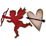SIZZIX BIGZ CUT PUNCHES - LOVE STRUCK